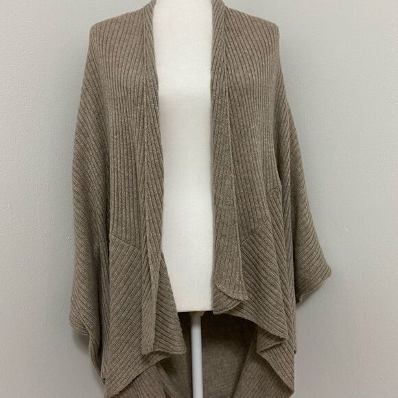 Zara Beige Knit Cardigan - Picture 1 of 6